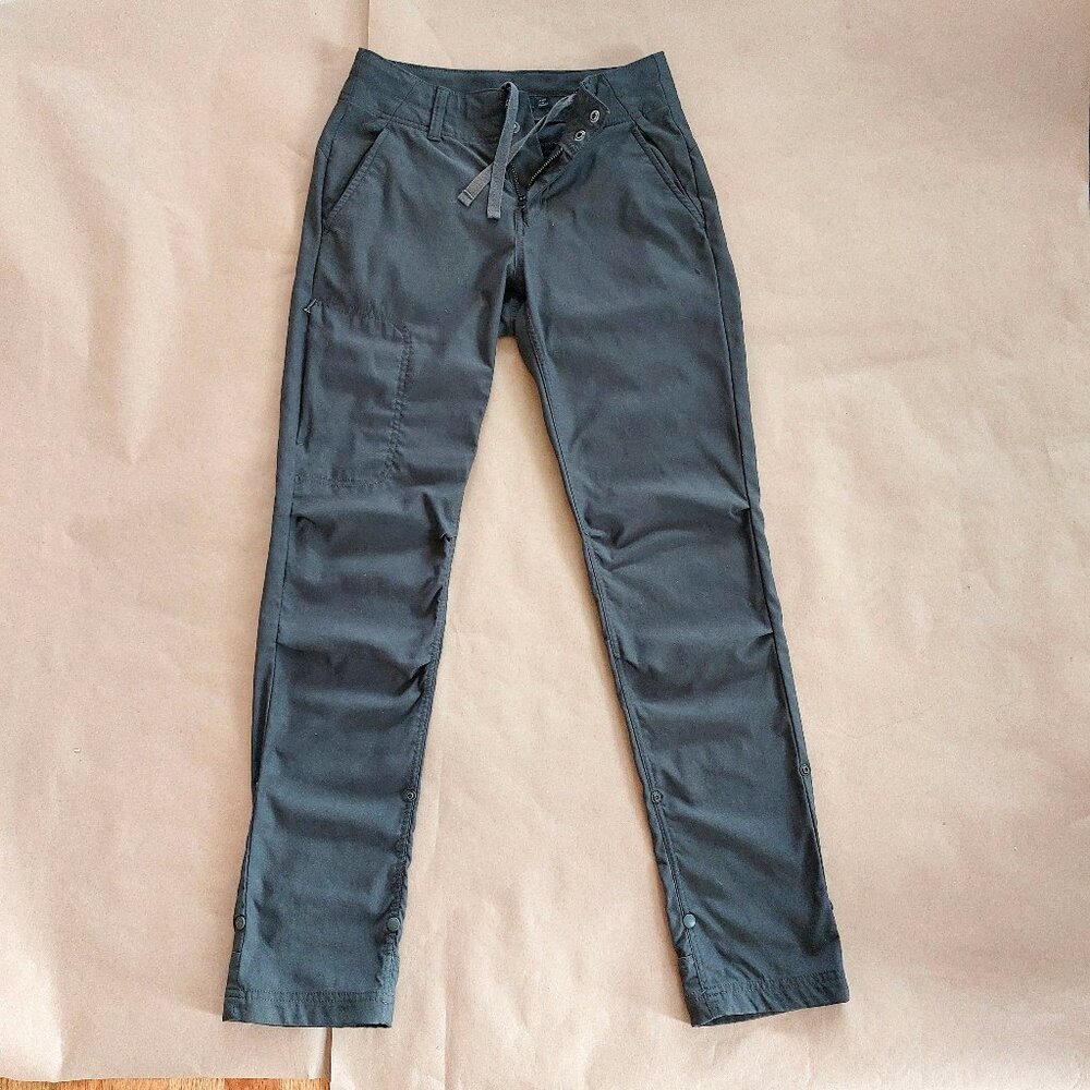 PrAna Halle Straight Chino Hiking Roll-up Pants Women's Size 0